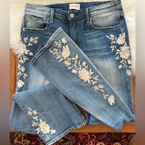 Driftwood Kelly Embroidered Denim